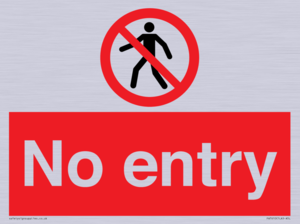 No entry